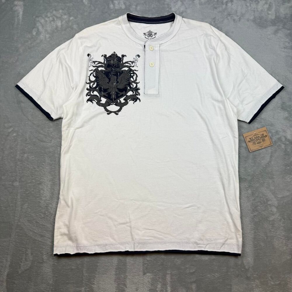 Route-66 Men's White T-shirt